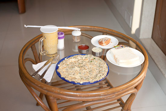 Complimentary in-room breakfast